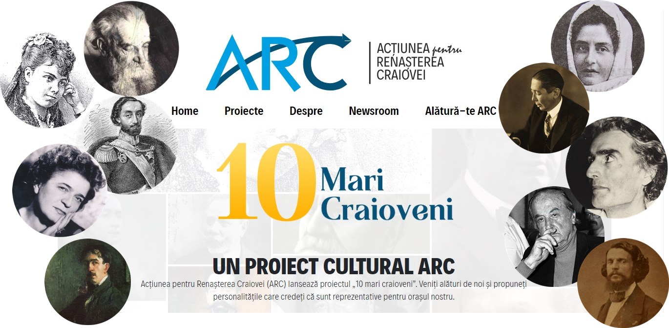 "10 Mari Craioveni" un proiect dedicat concetatenilor care au facut din lume un loc mai bun