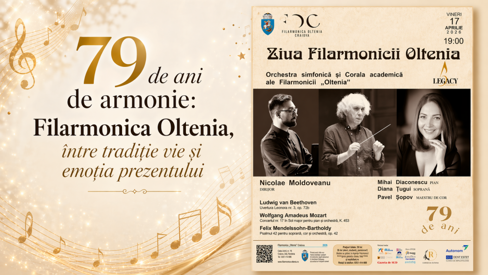 79 de ani de armonie- Filarmonica Oltenia